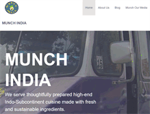 Tablet Screenshot of munchindia.com